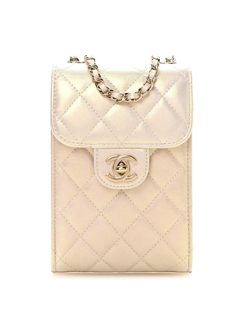 Chanel Iridescent Lambskin Quilted Cc #327190C23B